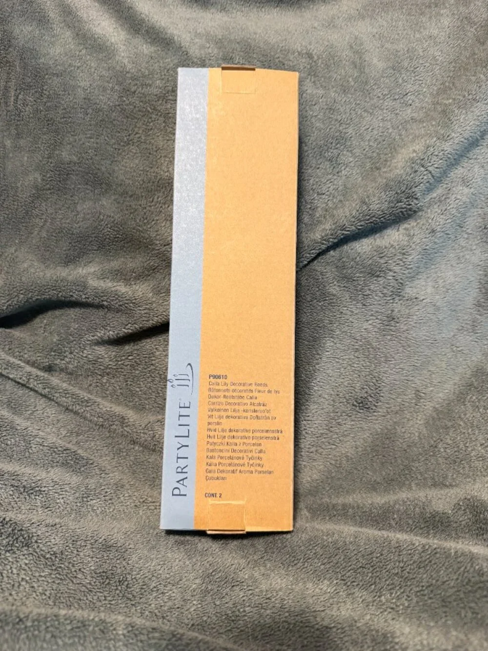 NIB PartyLite Calla Lily Porcelain Diffuser Reeds (Set of 2)